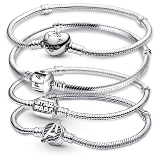 Vòng Tay Dây Xích Cơ Bản Bằng Bạc Chất Lượng Cao Thời Trang Cho Nữ