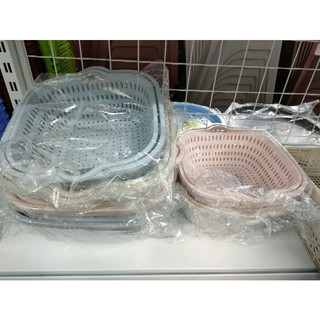 Rổ 2 lớp vuông (Việt Nhật) - 3 size