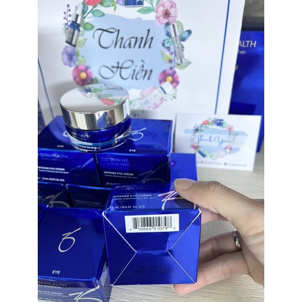 Kem giảm nếp nhăn cho mắt Intense Eye Repair Zo Skin Health 15ml