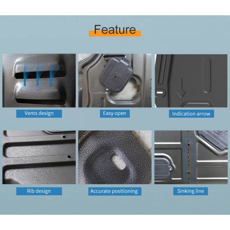 Chắn bùn gầm động cơ cho Ford Ecosport 2013-2017