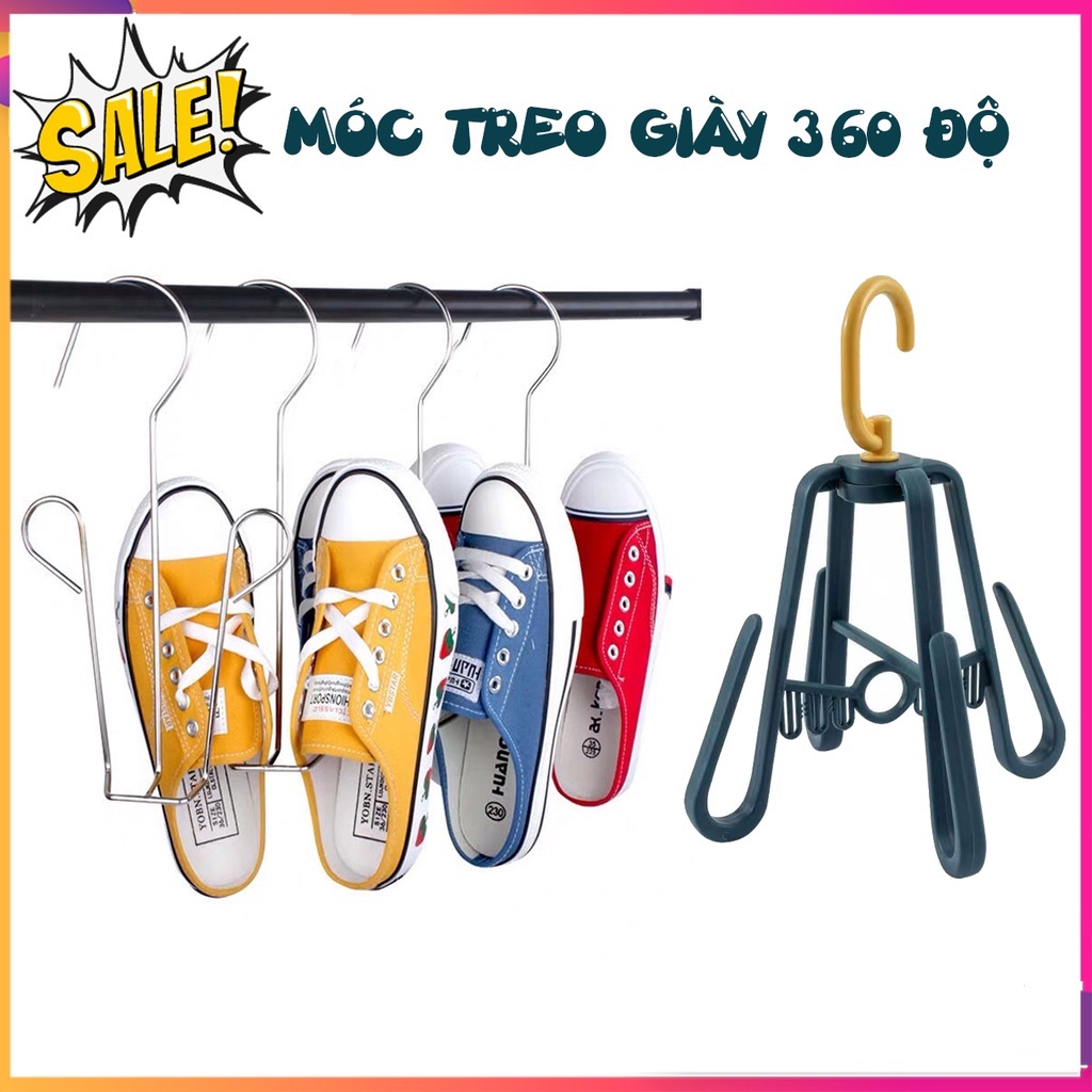 Móc Treo Phơi Giày Dép Inox 304 Siêu Bền Không Gỉ