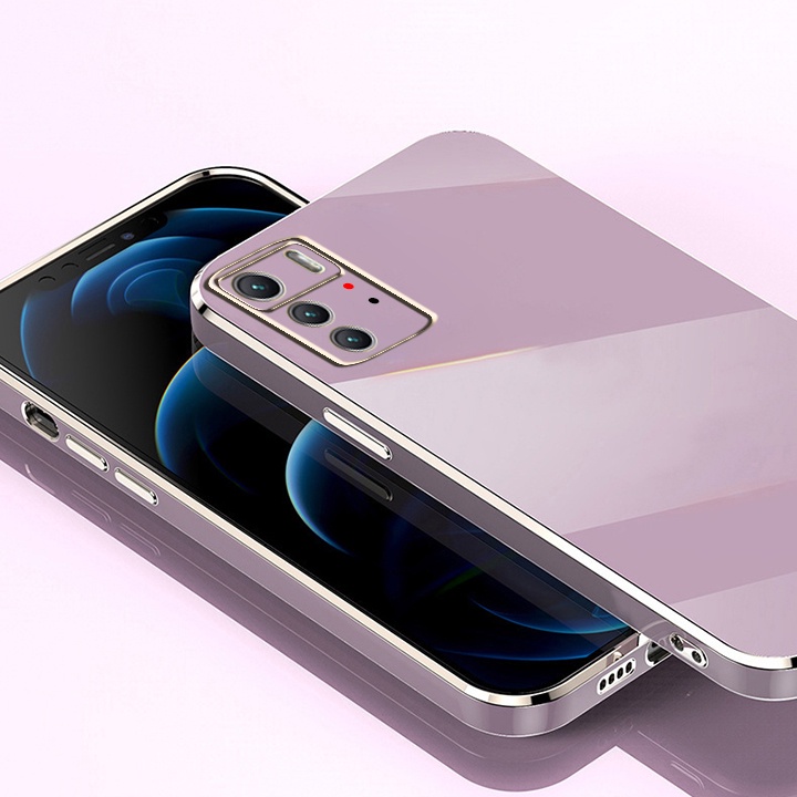 &quot;Ốp lưng Xiaomi  Note 10 Pro 5G Cạnh vuông&quot; _Mạ màu viền_Vát Cạnh_Màu sắc sang trọng ,Loại Tốt ,Ôm sát máy TimShop