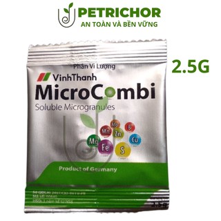 Phân bón lá vi lượng Đức - Microcombi - Ngăn vàng lá, rụng hoa và trái non - Gói 2.5g