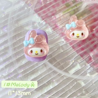 Set 5 Charm Hoạt Hình Sanrio Trang Trí Móng