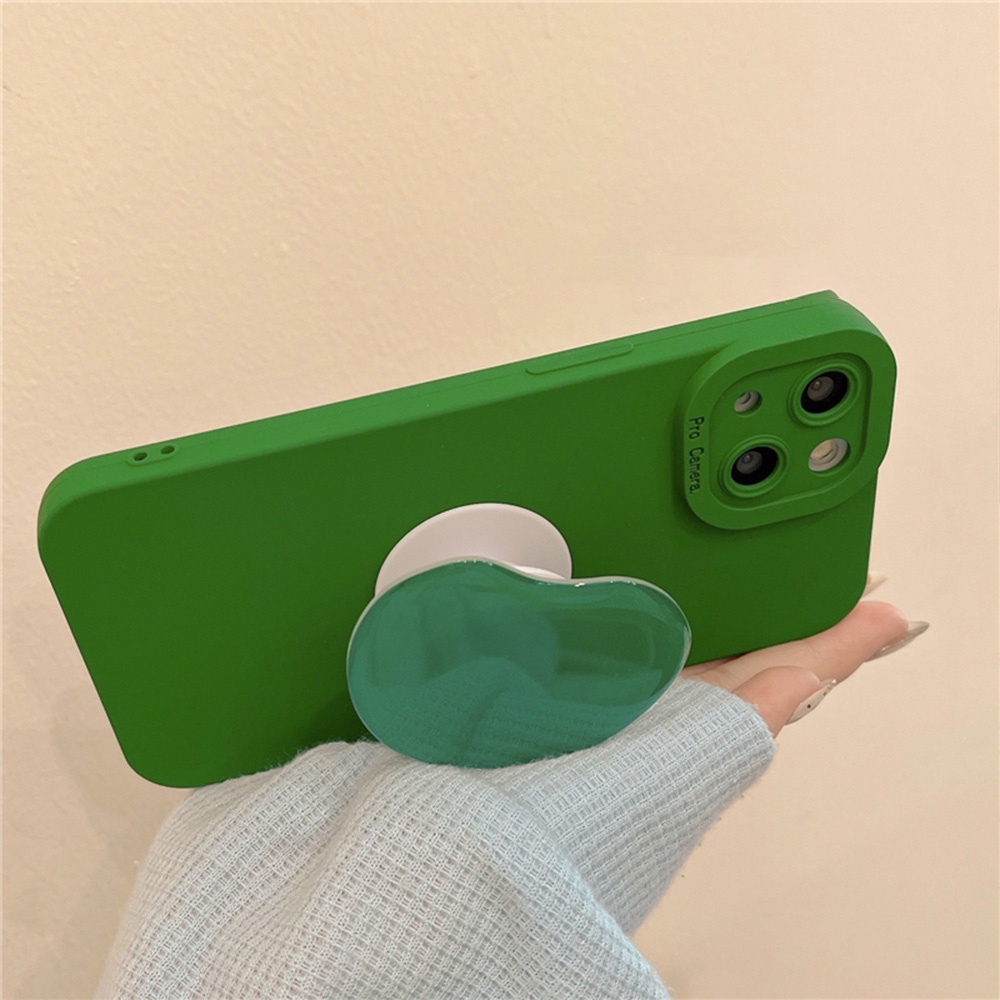 Ốp Điện Thoại TPU Mềm Chống Mồ Hôi Họa Tiết Trái Tim Màu Xanh Bạc Hà Cho IPhone 14 Pro Max 11 13 12 11 Pro Max X XS XR