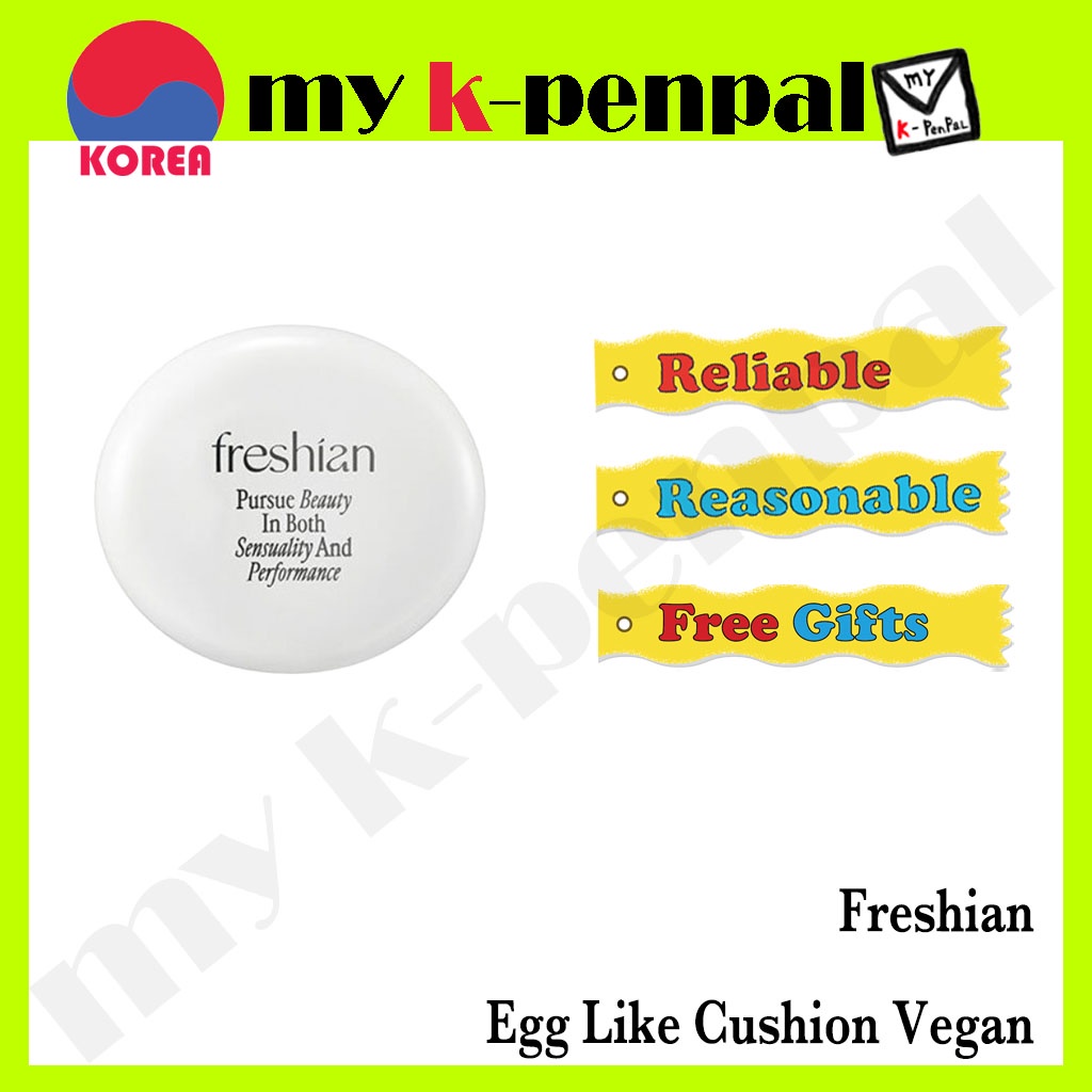 [Freshian] Phấn Nước Trứng Vegan 1ea / Shipped from Korea