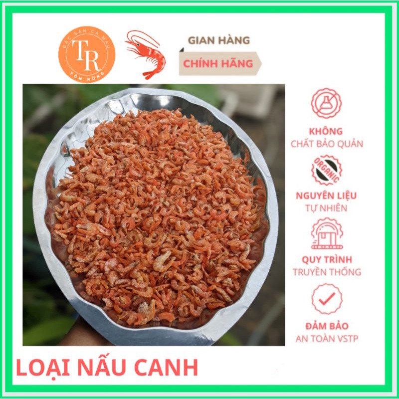 TÔM NẤU CANH - TÔM KHÔ CÀ MAU