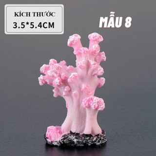Phụ kiện trang trí bể cá mini