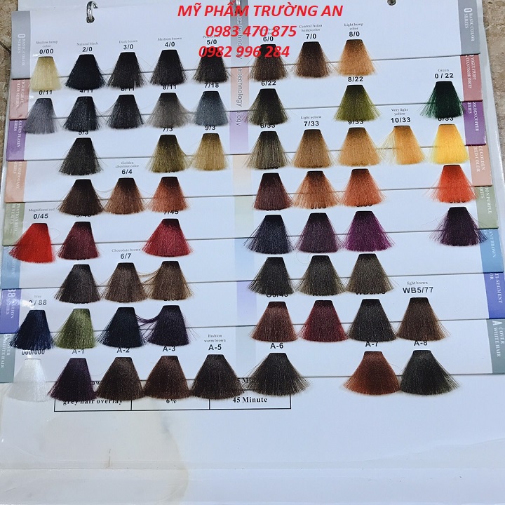 THUỐC NHUỘM SKAO COLLAGEN