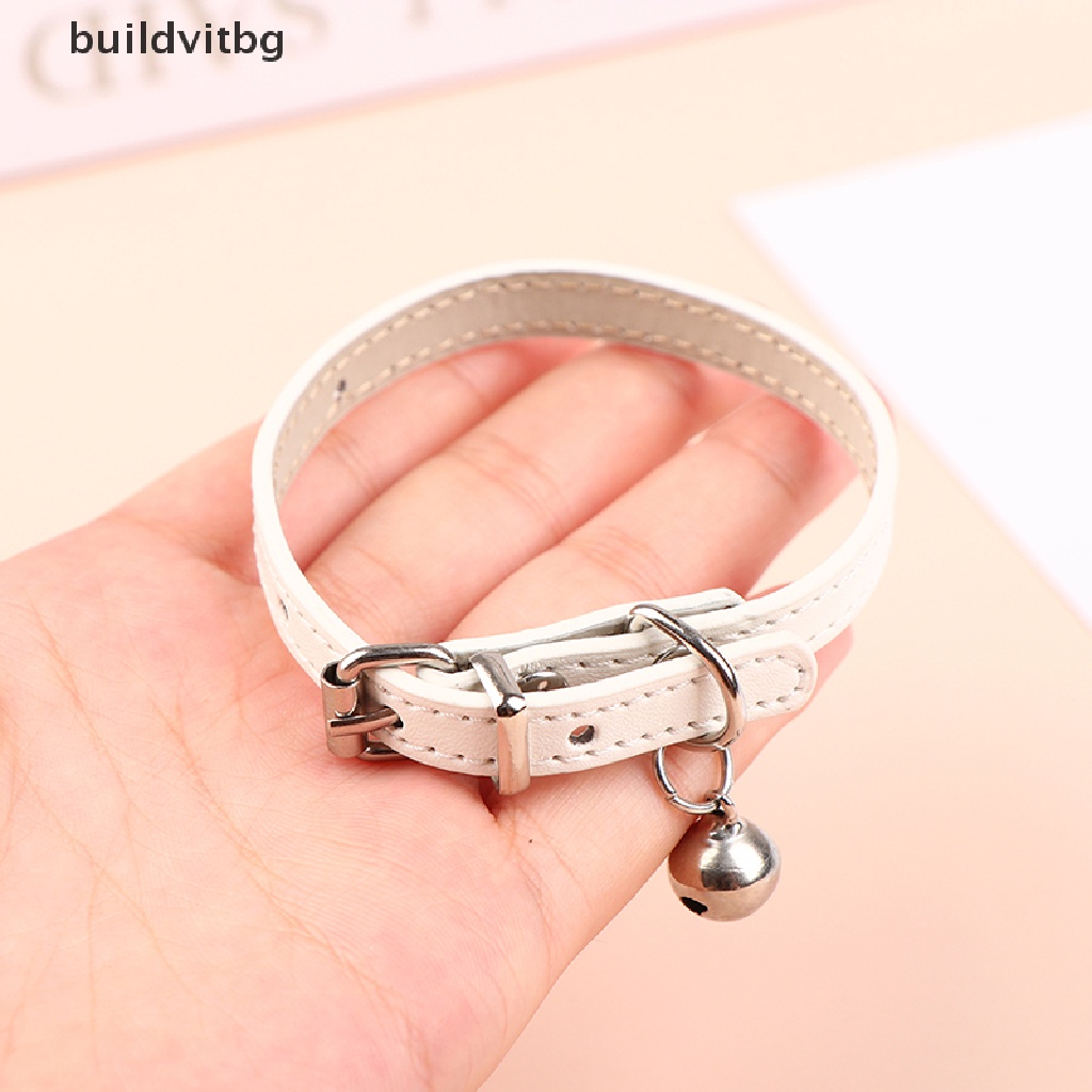 1 Vòng Cổ Bằng Da Cotton 20cm Gắn Chuông Cho Búp Bê Thần Tượng vitbg