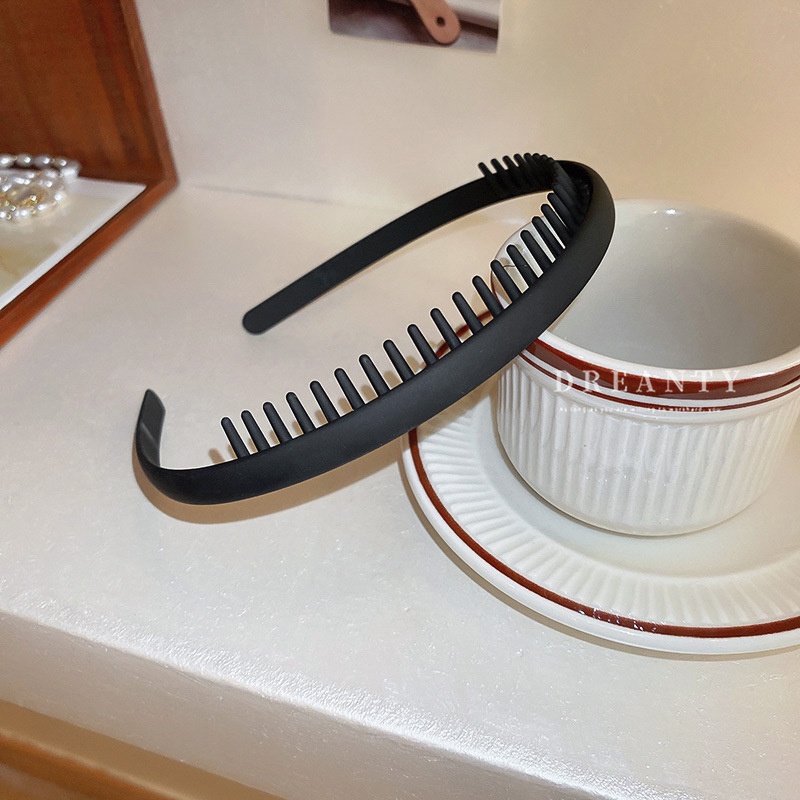 Băng Đô Cài Tóc Răng Cưa Đơn Giản Phong Cách Hàn Quốc Mới