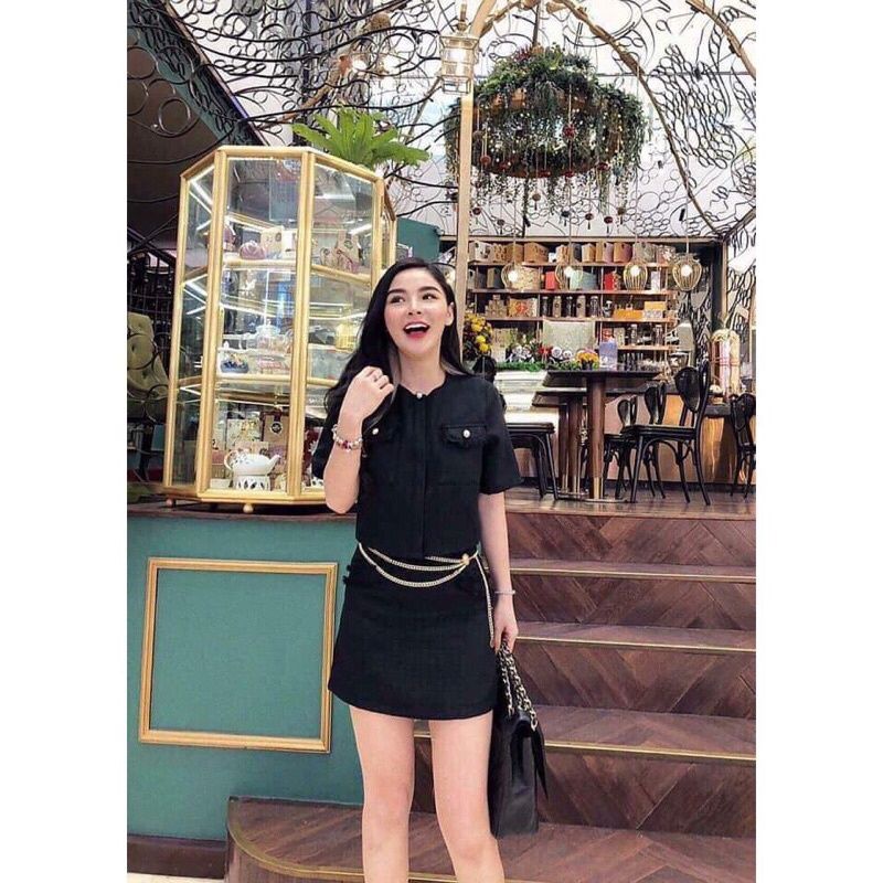 Thắt lưng thời trang kim loại phối váy, thắt lưng xích đồng xu, dây nịt kim loại vintage, retro