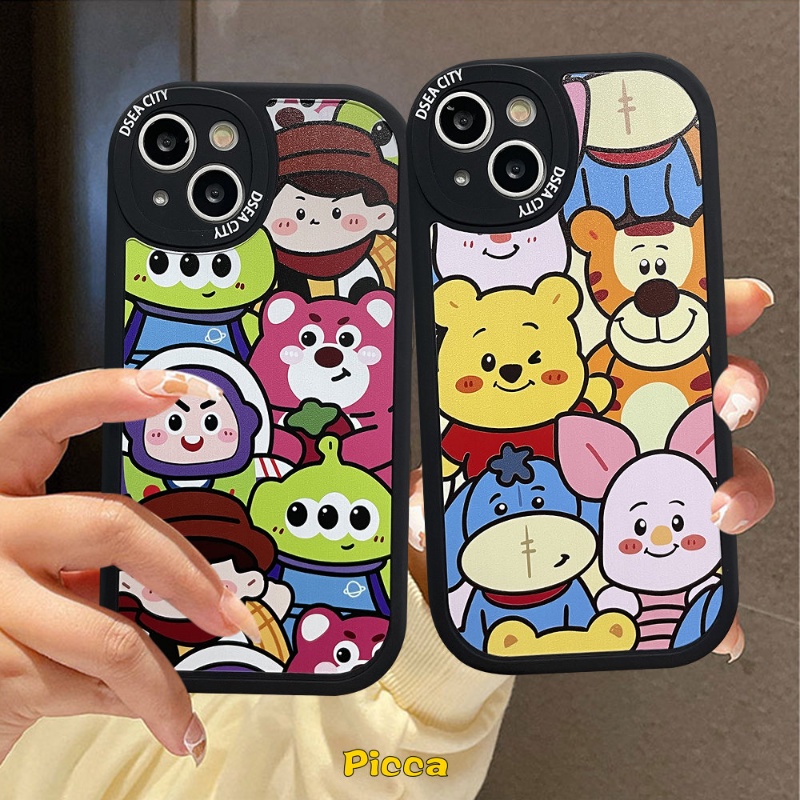 DISNEY Ốp Điện Thoại Họa Tiết Hoạt Hình Toy Story Cho IPhone 11 13 12 14 Pro MAX XR 7 8 6 6s 14 Plus X XS MAX SE 2020