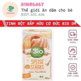 Tinh bột bắp hữu cơ đức bio dm