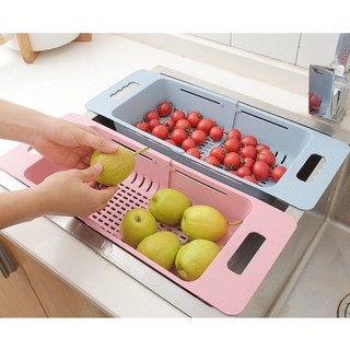 [HCM] Rổ Gác Bồn Rửa Chén Lúa Mạch Tiện Lợi