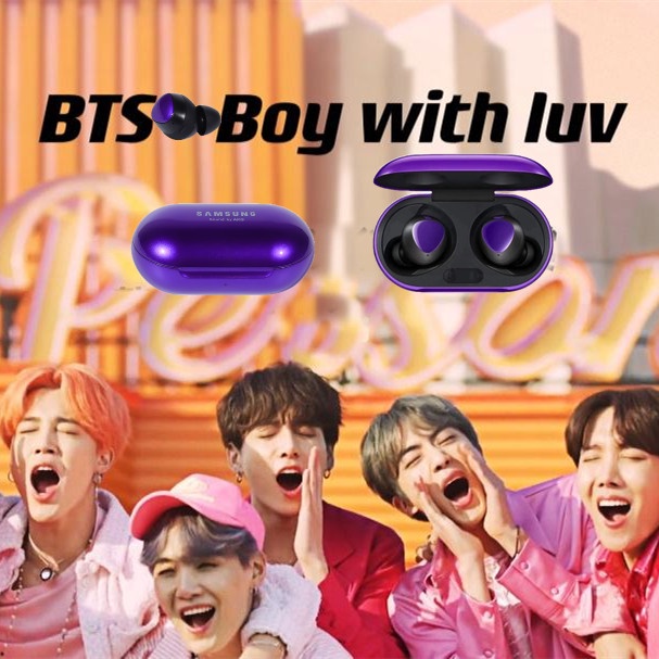 Tai Nghe Bluetooth Không Dây Galaxy Buds + BTS Edition R175 Buds TWS Phiên Bản BTS Cho Điện Thoại Samsung
