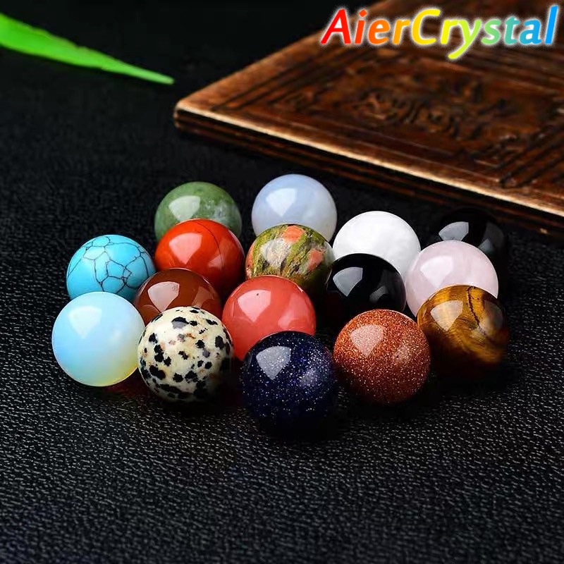 1 Quả Cầu Đá Pha Lê Tự Nhiên Dùng Làm Quà Lưu Niệm