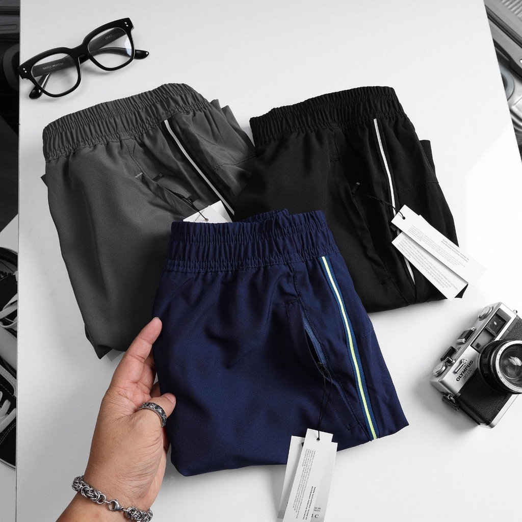 Quần short đùi thể thao nam xuất dư. Hàng VNXK, vải thun co giãn 4 chiều, phù hợp các hoạt động thể thao LCT001