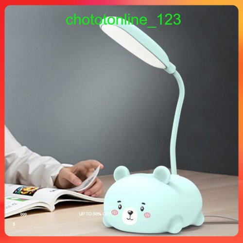 Đèn Bàn Hình Gấu Nằm 9096-Đèn Bàn Hình Thú Siêu Cute