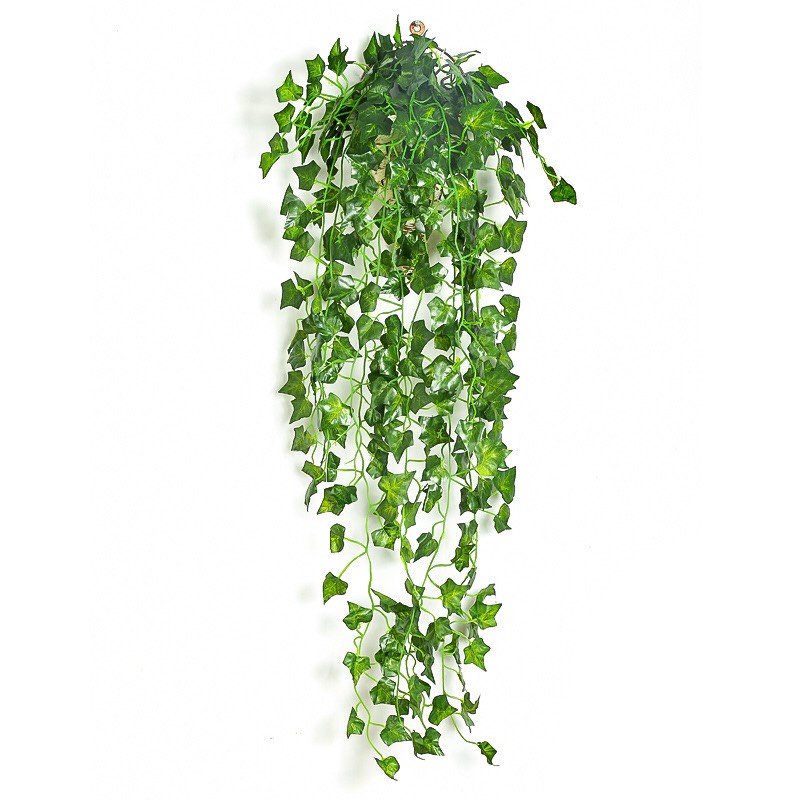 Chùm lá treo tường nhiều mẫu trang trí sân vườn, ban công, nhà hàng, quán cafe xanh mát