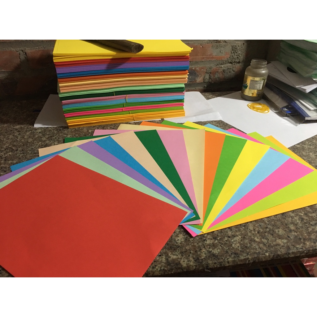 Giấy Photo màu A4 80gsm - 500 tờ