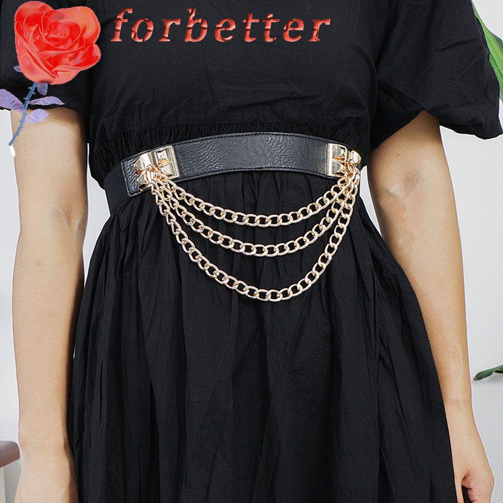 Thắt Lưng Nhiều Lớp Bằng Vải Tua Rua Phong Cách Punk Sang Trọng Dành Cho Nữ