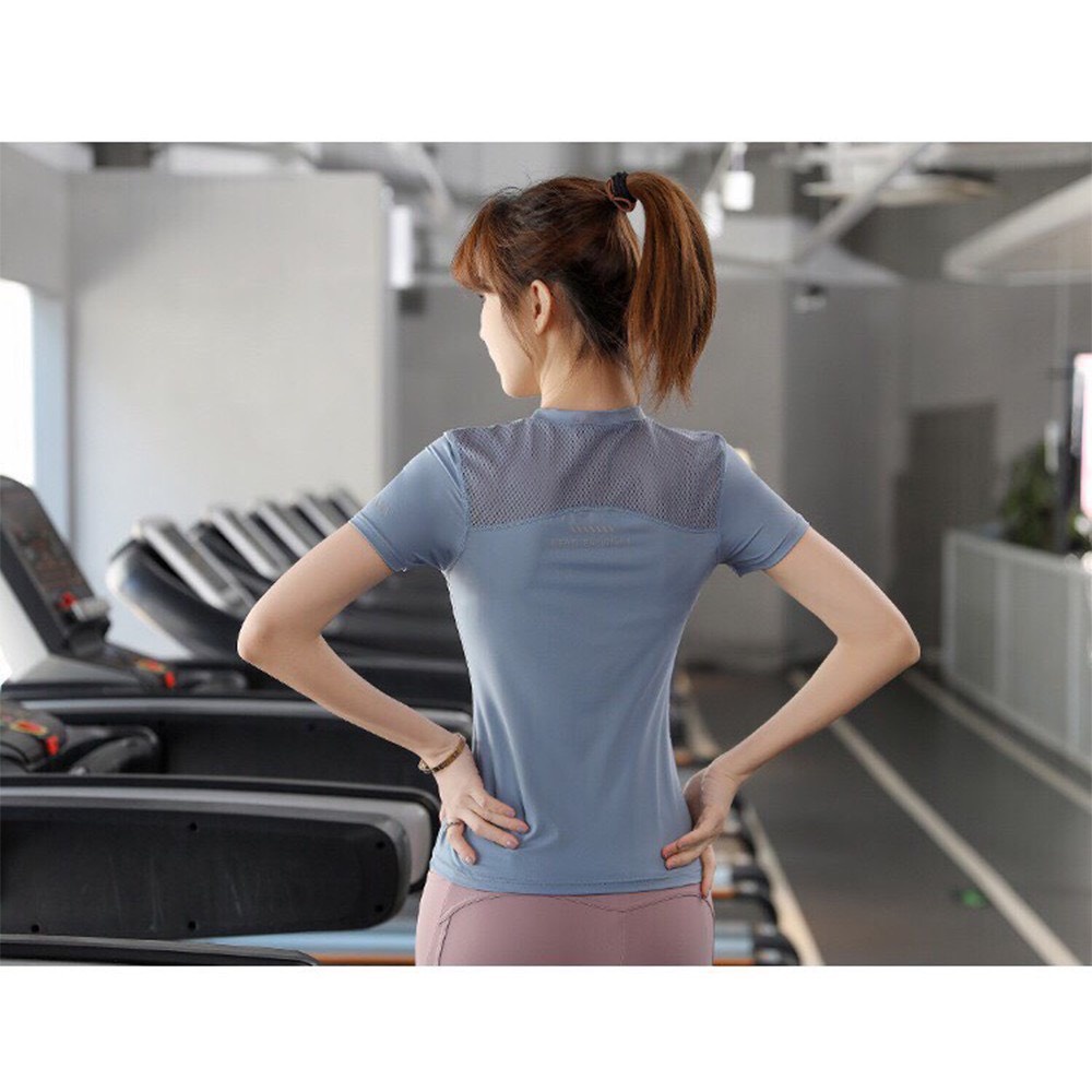 Áo Phông Lead Chất Thun Phối Lưới Lưng