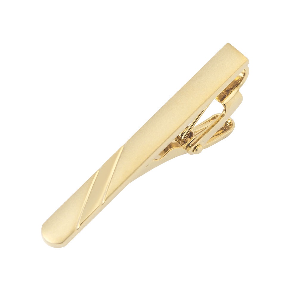 Set Kẹp Cà Vạt + Khuy Măng Sét Vuông Lịch Lãm Cho Nam