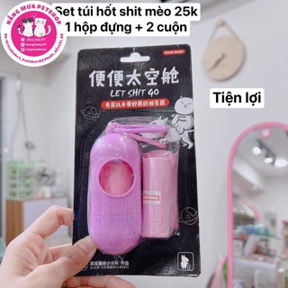 Túi đựng phân mini cho chó mèo tự phân huỷ