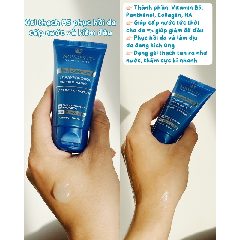 GEL THẠCH B5 DƯỠNG ẨM
