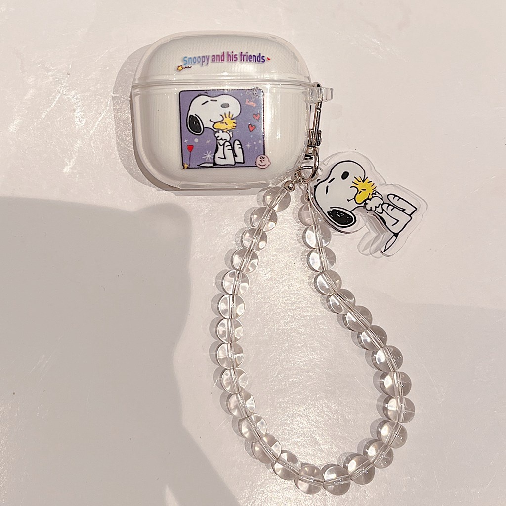 Vỏ Bảo Vệ Hộp Sạc Tai Nghe Không Dây Lenovo LP40S LP40 Pro Bằng TPU Mềm Chống Thất Lạc Hình Công Chúa Stitch / Nàng Tiên Cá /