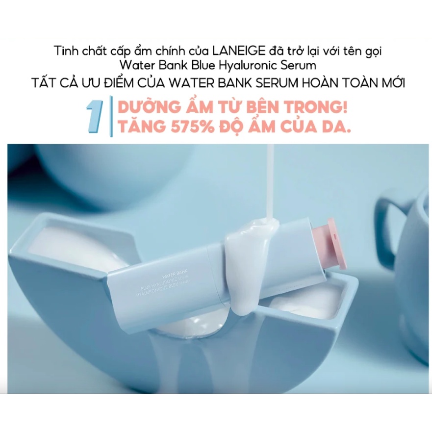 Dòng làm sạch và dưỡng ẩm sâu cho mọi loại da Water Bank MCM Mẹ Cá Mập