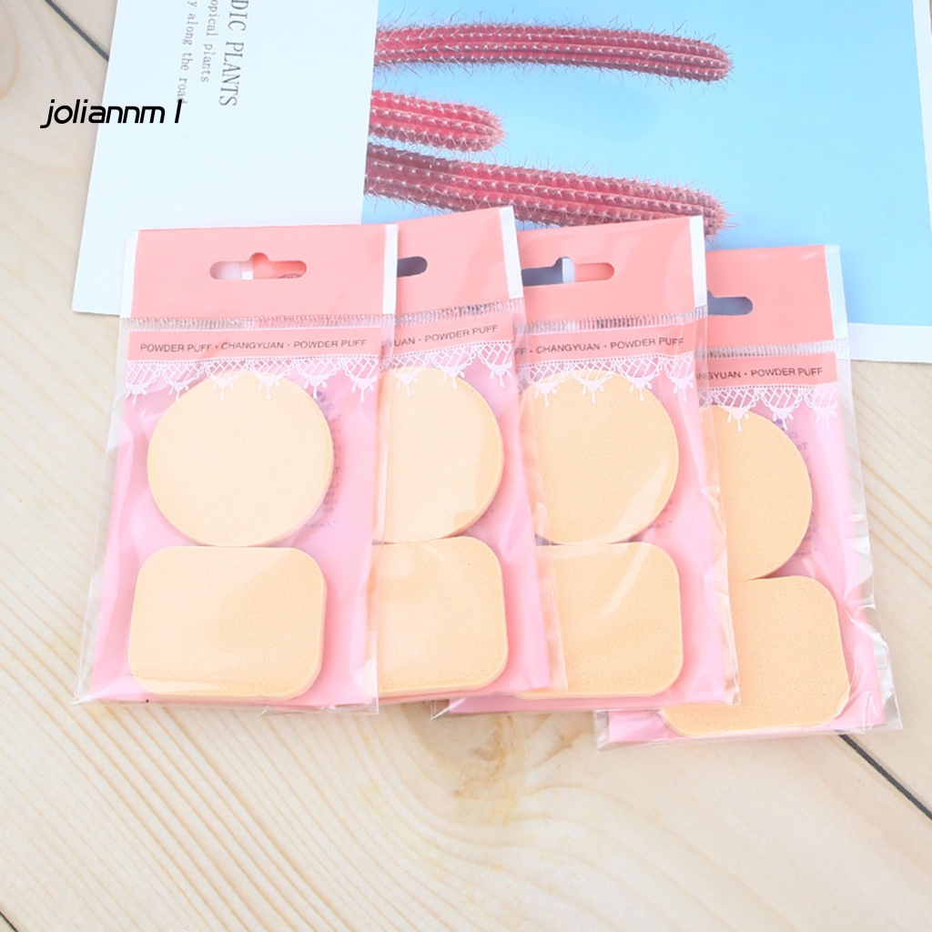 Set 2 Bông Phấn Trang Điểm Mềm Mượt Dành Cho Nữ