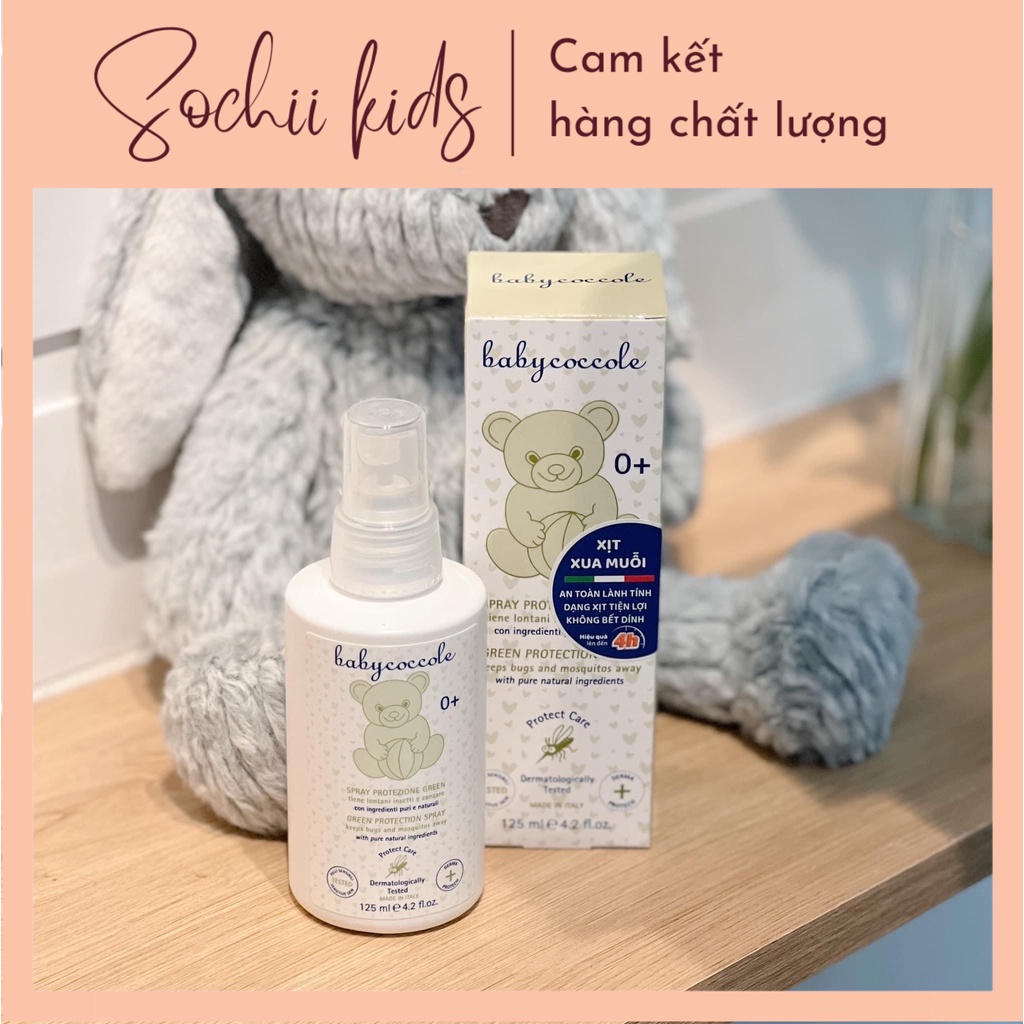 Kem xua muỗi / Xịt xua muỗi /bút chấm vết muỗi đốt chiết xuất tía tô đất và cây phong lữ Babycoccole 0M+