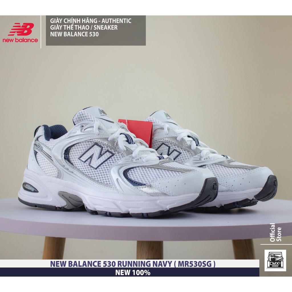 😘  Giày New Balance 530 Retro Running Navy  - HÀNG CHÍNH HÃNG 100%