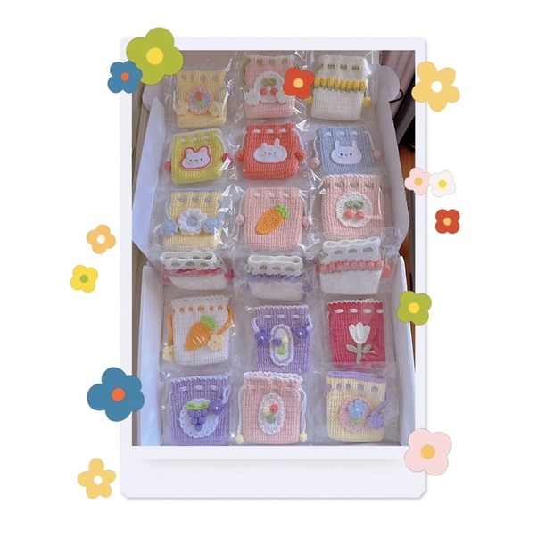 [HANDMADE] Túi rút len mini nhỏ đựng đồ