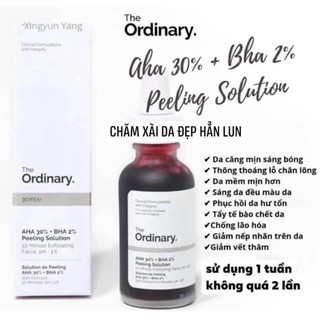 Serum The Ordinary AHA 30% +BHA 2% Peeling solution