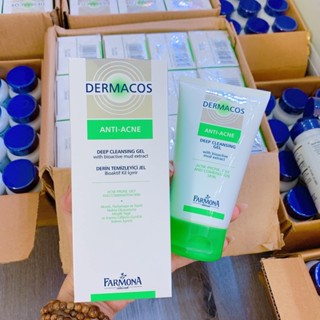 Sữa rửa mặt kiềm dầu Dermacos balan 150ml làm sạch sâu cho da dầu, da mụn, da nhạy cảm