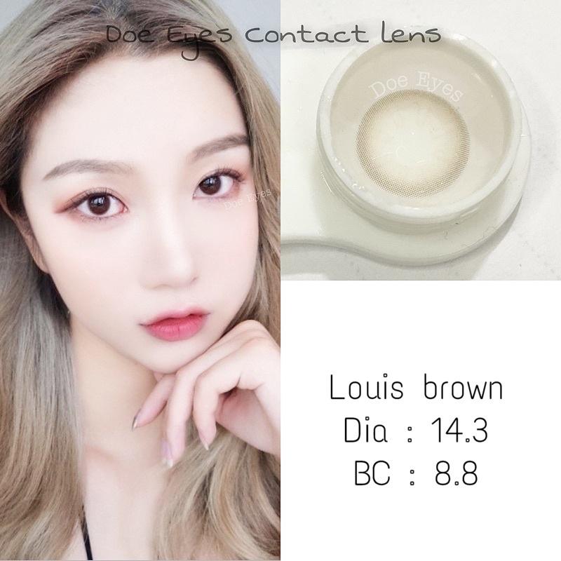Lens nâu tự nhiên (Louis br)