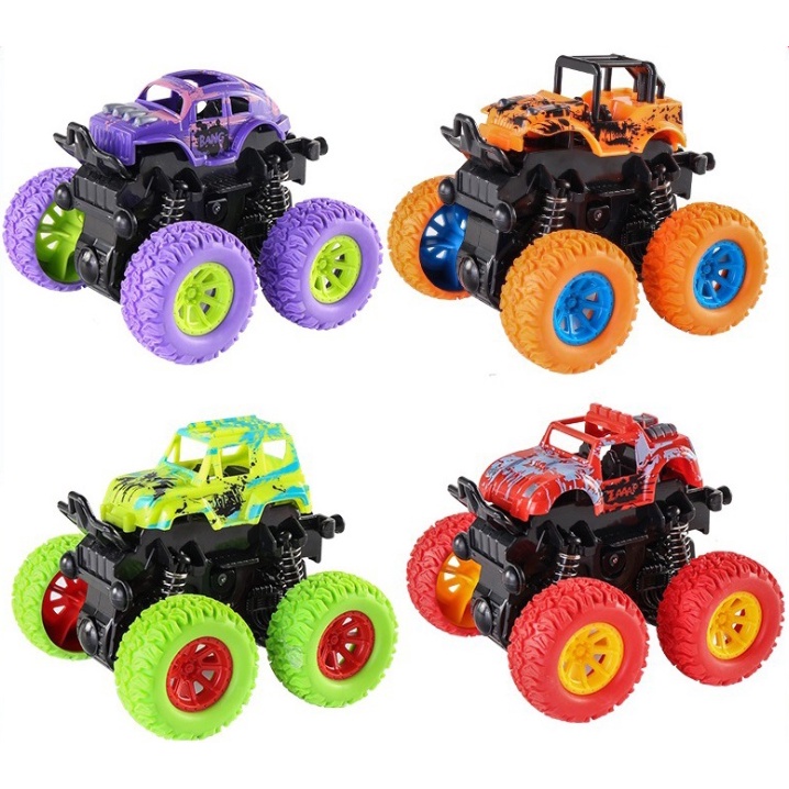 Siêu xe quái xế MONSTER TRUCK Xe ô tô địa hình giảm sóc chạy đà mạnh và bền