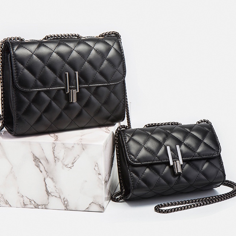 Túi Đeo Chéo Dây Xích Hình Thoi Nhỏ Thời Trang Cho Nữ