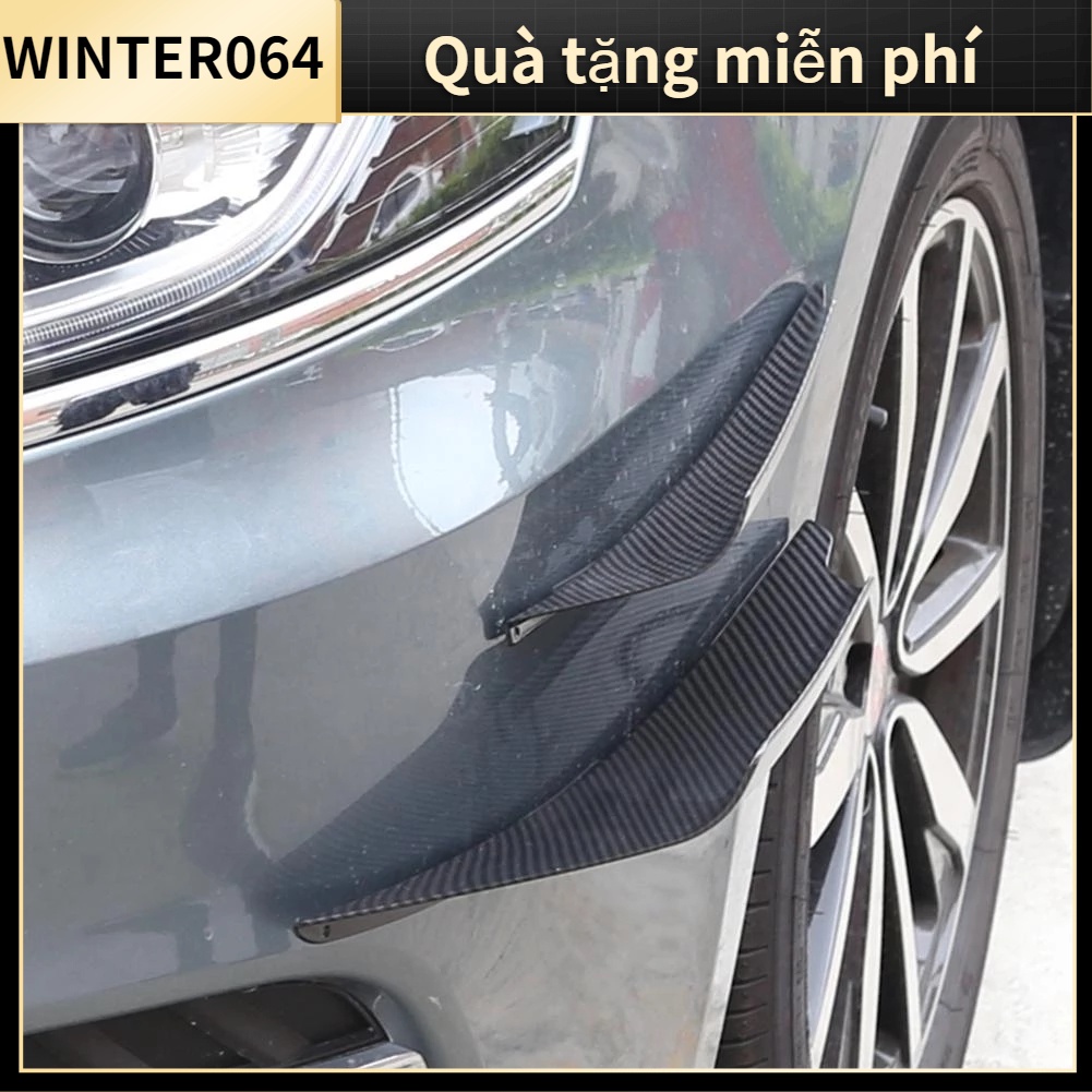Bộ phận cản phía trước Xe hơi bên chia gió Canards Lip Spoiler Thay thế cho Mitsubishi Winter064
