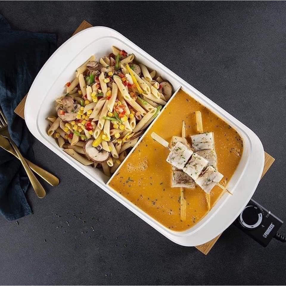 Nồi Lẩu Điện Đa Năng 2 Ngăn Princess