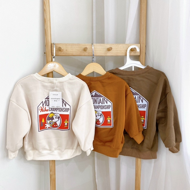 Áo nỉ bông cho Bé