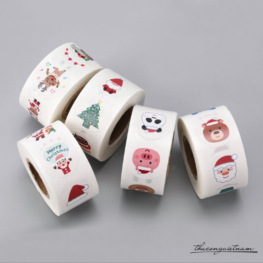 Sticker cuộn 500 tem