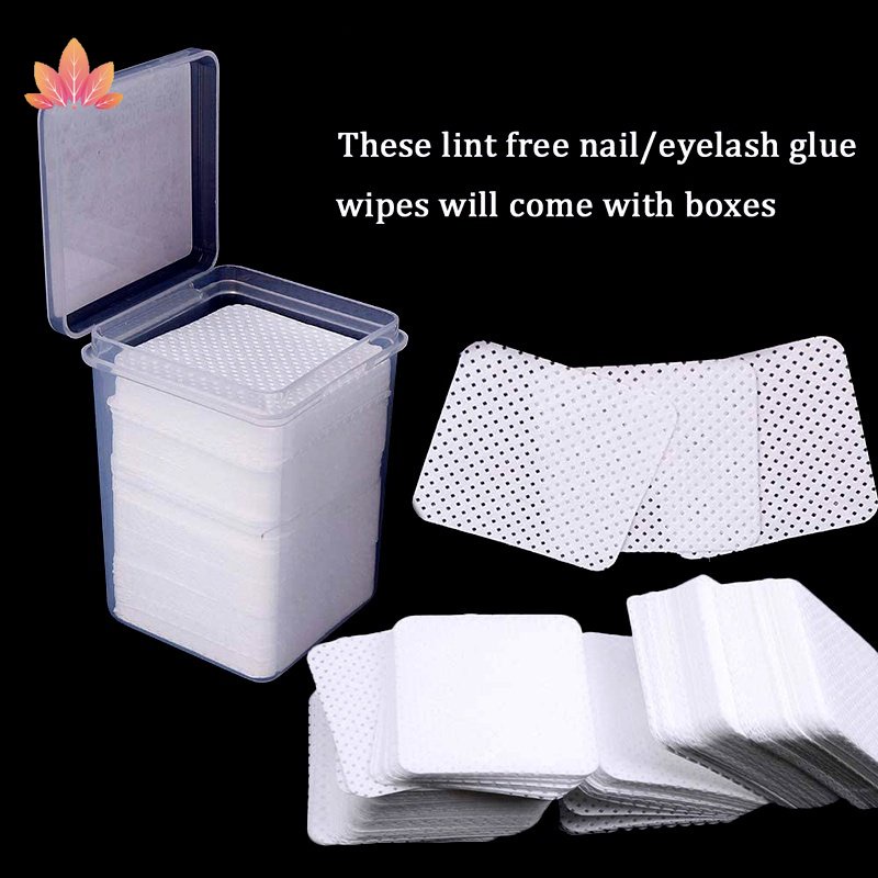 Bộ 200 Miếng Bông Tẩy Trang Làm Sạch Sơn Móng Tay Nghệ Thuật JP5