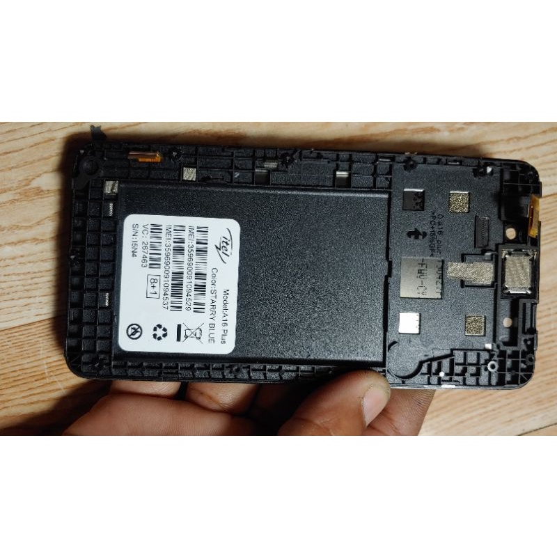 Màn hình zin itel a16 plus
