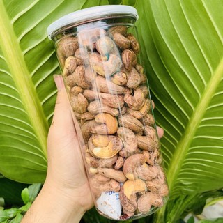 HẠT ĐIỀU RANG MUỐI LON 500.GRAM