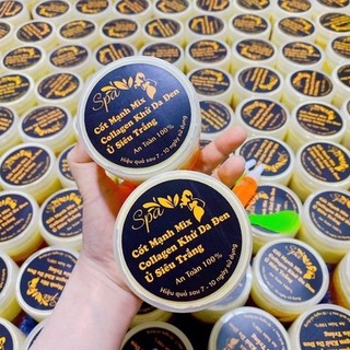 Kem body cốt ủ spa mạnh mix tinh chất tẩy da đen siêu trắng 200 gram