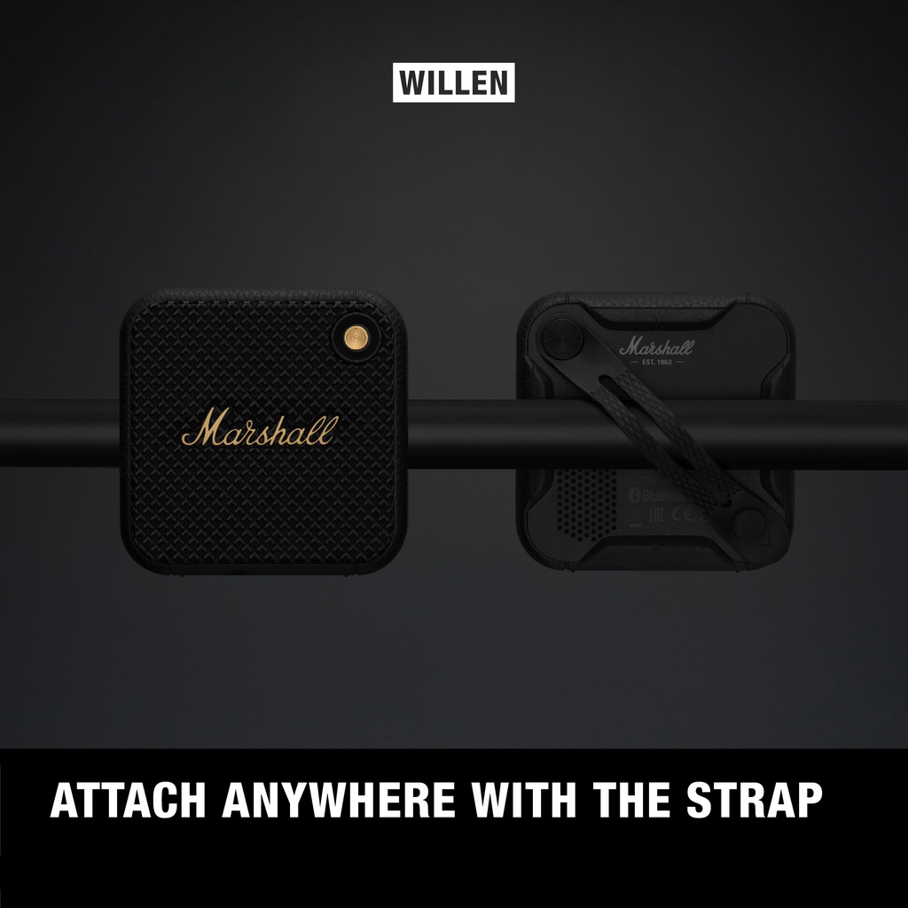 Loa Marshall Bluetooth WILLEN Portable - Pin lên đến 15h - Bảo Hành Chính Hãng 1 Đổi 1 Trong 1 Năm